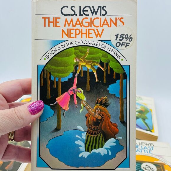C.S. Lewis Vintage 1st Ed Collier Publishing Chronicles of Narnia Bool Lot 2-7 - Picture 9 of 11